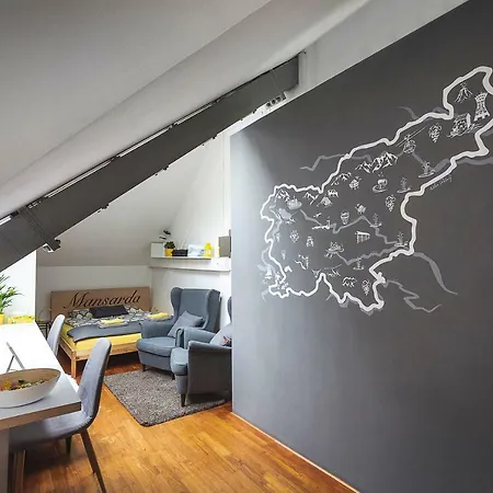 Apartment Mansarda Ljubljana